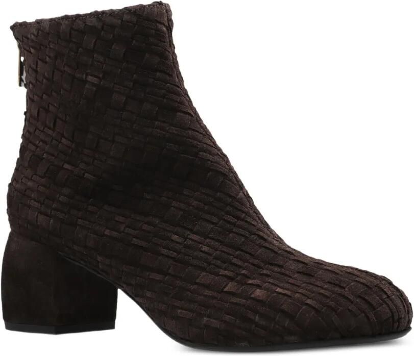 AGL Tina Woven enkellaarzen Bruin - Foto 4