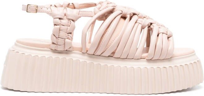 AGL Alice leren sandalen Roze