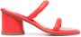 AGL Alison leren sandalen Rood - Thumbnail 1