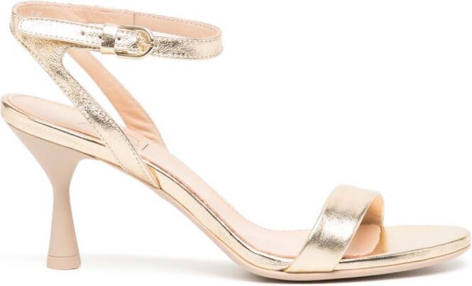 AGL Belinda leren sandalen Goud