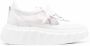 AGL Blondie Grid sneakers met plateauzool Wit - Thumbnail 1