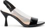 AGL Francesca leren sandalen Zwart - Thumbnail 1