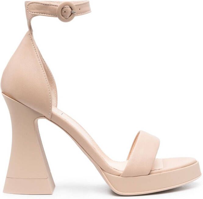 AGL Janis sandalen met enkelbandje Beige