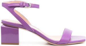 AGL Lakleren sandalen Paars
