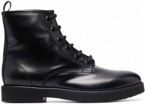 AGL Moreen veterlaarzen 1013 NERO-NERO