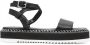 AGL Myrthe sandalen met plateauzool Zwart - Thumbnail 1