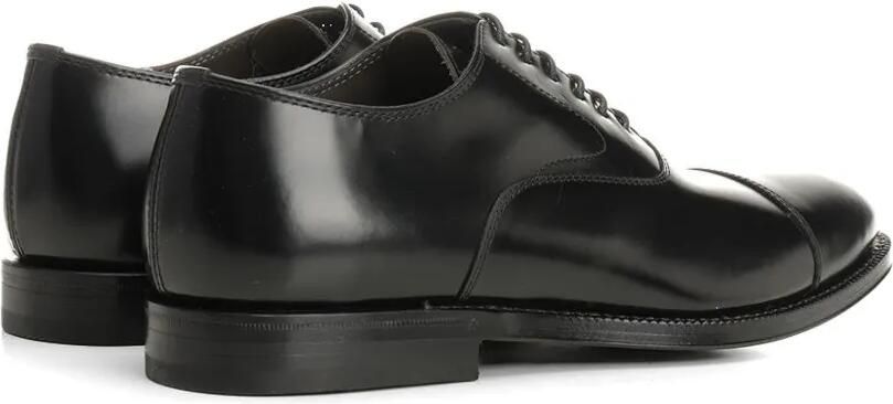 Al Duca D Aosta 1902 Geborstelde Oxford schoenen Zwart - Foto 4