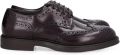 Al Duca D Aosta 1902 Gepolijste brogue derby schoenen Rood - Rood