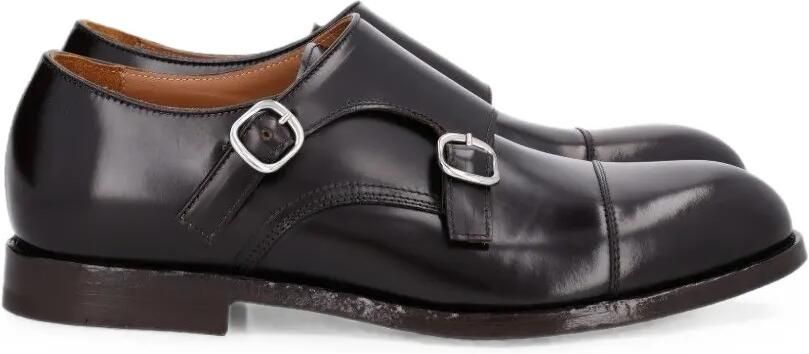 Al Duca D Aosta 1902 Gespschoenen met dubbele gesp Bruin