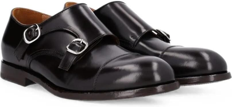 Al Duca D Aosta 1902 Gespschoenen met dubbele gesp Bruin - Foto 2