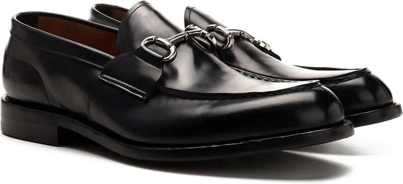 Al Duca D Aosta 1902 Loafers met horsebitdetail Zwart - Foto 4