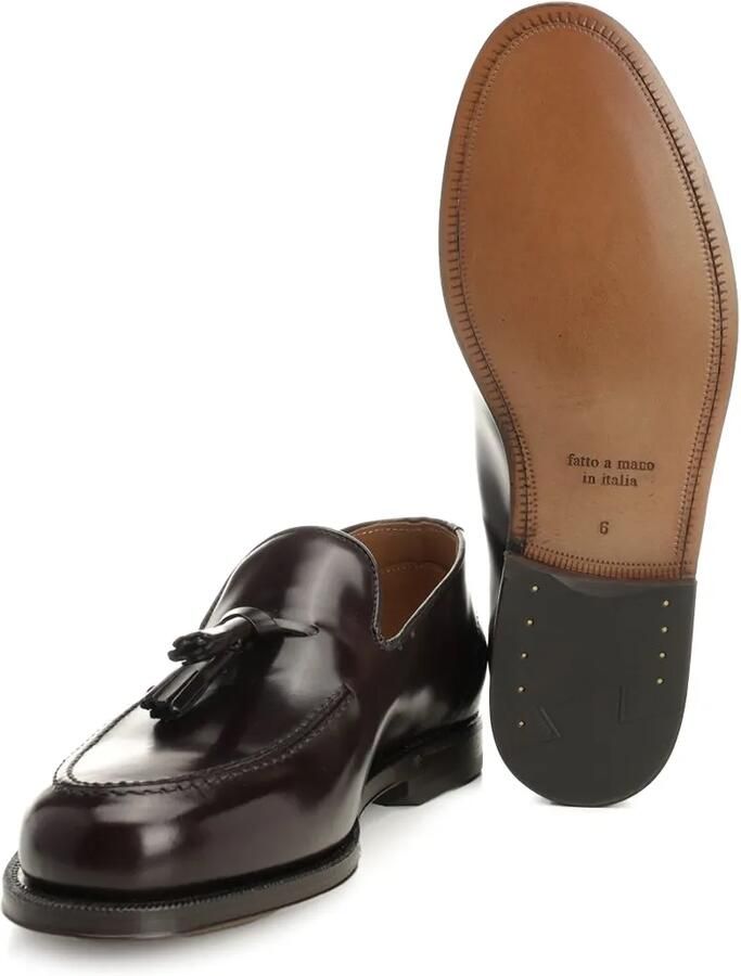 Al Duca D Aosta 1902 Loafers met kwastjes Bruin - Foto 3