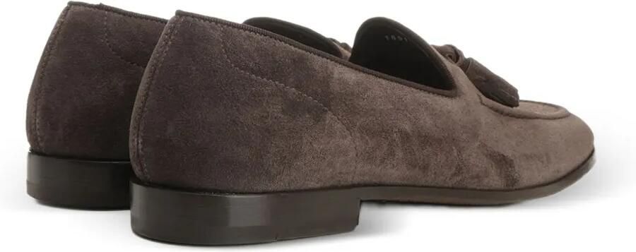 Al Duca D Aosta 1902 Loafers met kwastjes Bruin - Foto 5