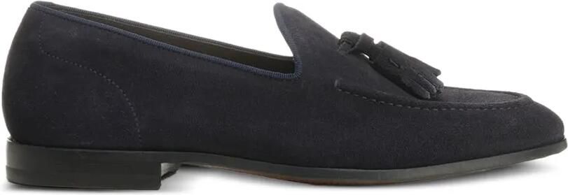 Al Duca D Aosta 1902 Suède loafers Blauw