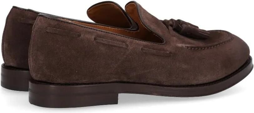 Al Duca D Aosta 1902 Suède loafers met kwastjes Bruin - Foto 5