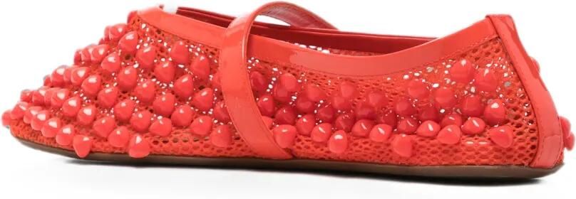 Alaïa Pre-Owned Ballerina's met gespsluiting Rood - Foto 4