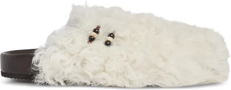 Alanui The Journey fur mules Beige - Foto 5