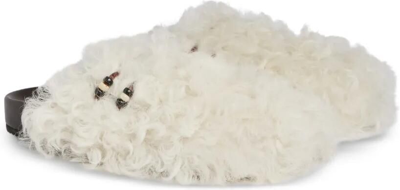 Alanui The Journey fur mules Beige - Foto 3