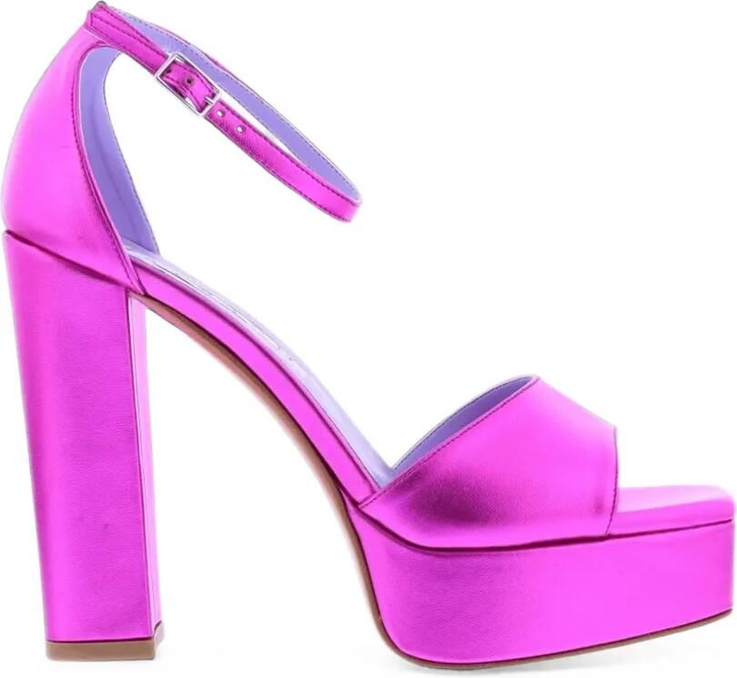 Albano Sandalen met plateauzool Roze