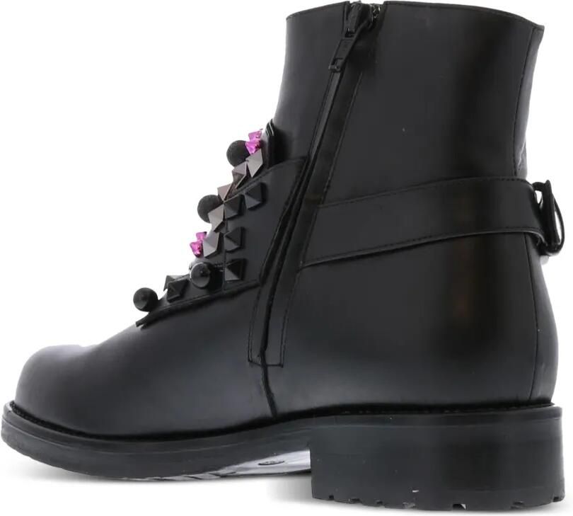 Albano studded ankle boots Zwart - Foto 2