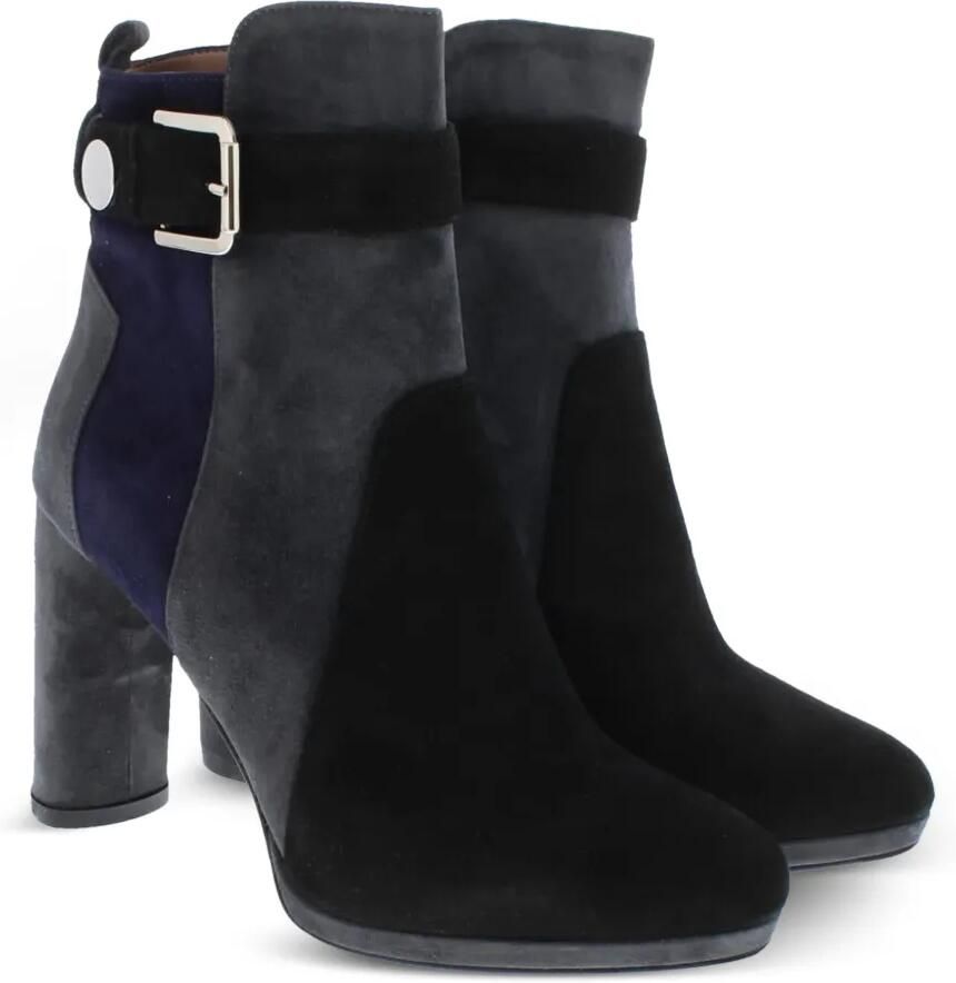 Albano two-tone buckled ankle boots Grijs - Foto 2