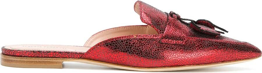 Alberta Ferretti Mia hartmuiltjes Rood