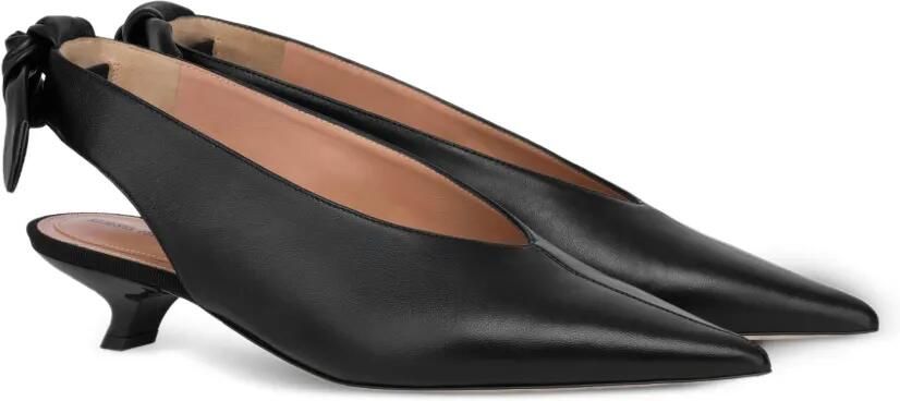 Alberta Ferretti Pumps met puntige neus Zwart