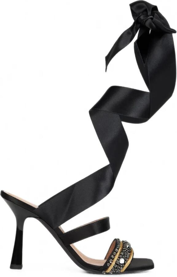 Alberta Ferretti Sandalen met bandje Zwart