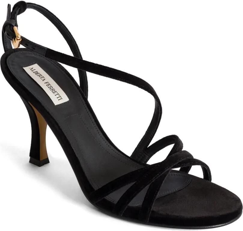 Alberta Ferretti Sandalen met bandjes Zwart