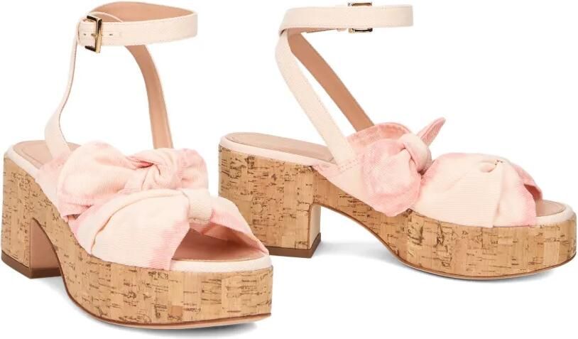 Alberta Ferretti Sandalen met geknoopt detail Roze - Foto 3