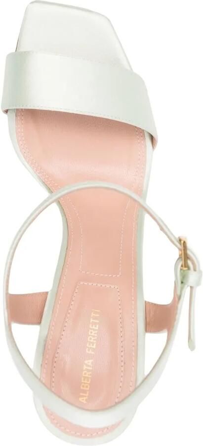 Alberta Ferretti Sandalen met hak Groen - Foto 3