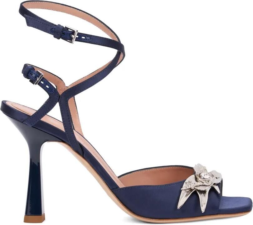 Alberta Ferretti Sandalen verfraaid met kristallen Blauw