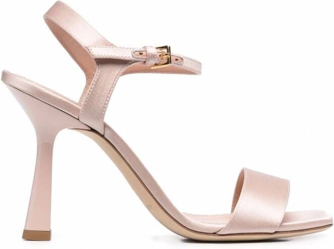 Alberta Ferretti Sandalen met toelopende hak Roze