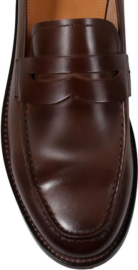 Alberto Fasciani Brian loafers met penny-bandje Bruin