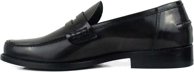 Alberto Fasciani Glanzende leren loafers Zwart - Foto 3