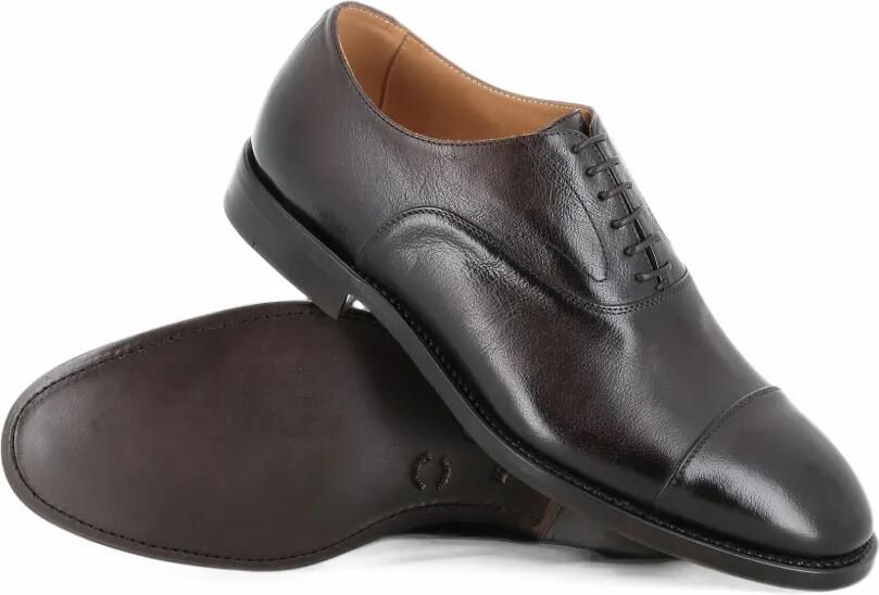 Alberto Fasciani Jason leather oxford shoes Bruin - Foto 2