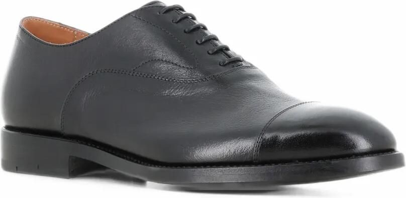 Alberto Fasciani Jason leather oxford shoes Zwart - Foto 4