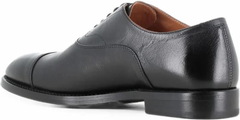 Alberto Fasciani Jason leather oxford shoes Zwart - Foto 3