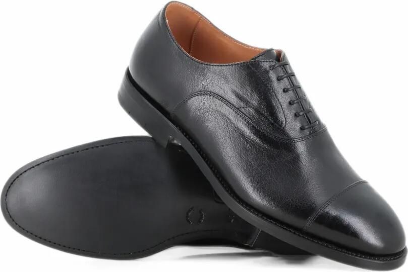 Alberto Fasciani Jason leather oxford shoes Zwart - Foto 2