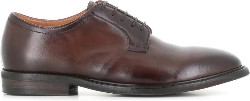 Alberto Fasciani Leren Derby veterschoenen Bruin