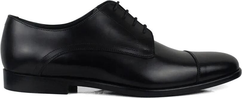 Alberto Fasciani Leren schoenen Zwart