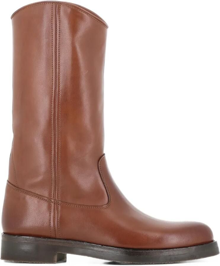 Alberto Fasciani Megan round-toe boots Bruin