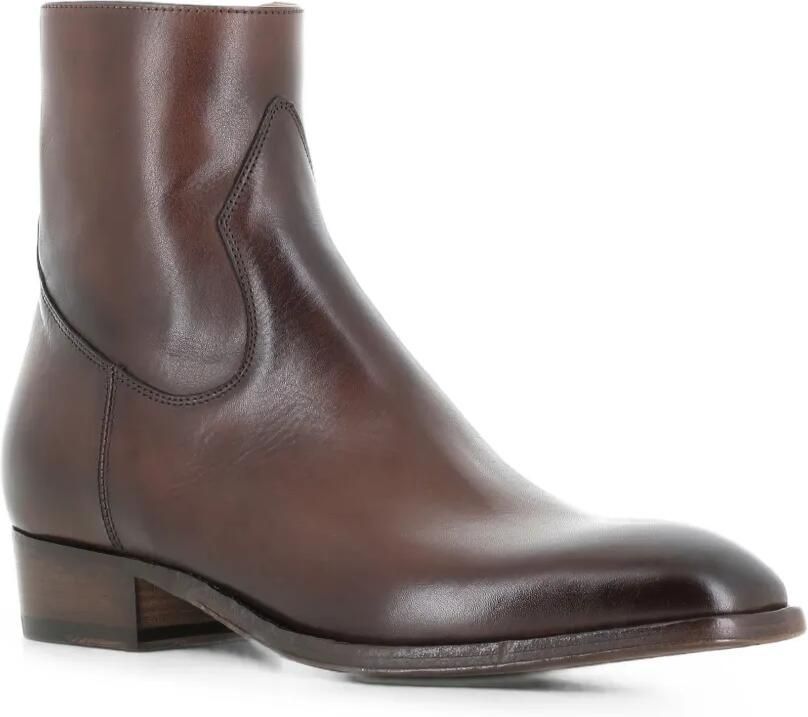 Alberto Fasciani side-zip leather boots Bruin - Foto 4