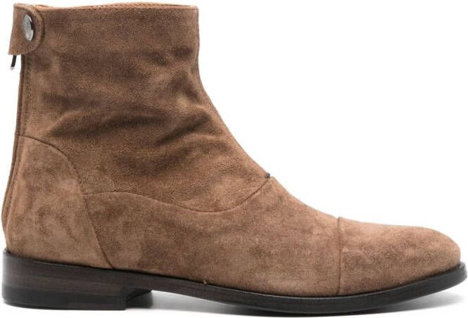 Alberto Fasciani Camil 70009 suede ankle boots Bruin