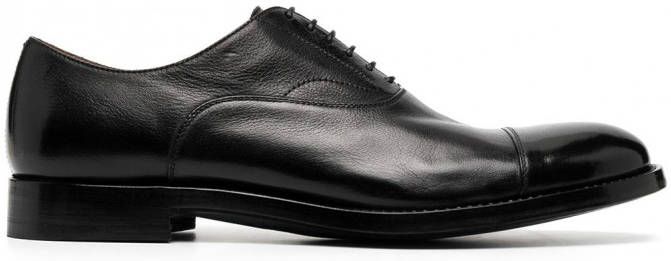 Alberto Fasciani Oxford leren schoenen Zwart