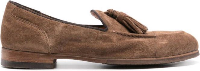 Alberto Fasciani Loafers met kwastje Bruin