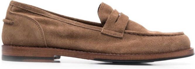 Alberto Fasciani Zoe suède loafers Bruin