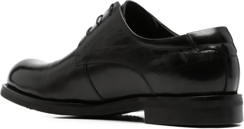 Alberto Gozzi Brogues met geperforeerd detail Zwart - Foto 2