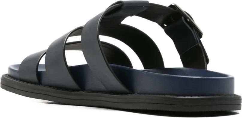 Alberto Gozzi Gekooide sandalen met gesp Blauw - Foto 3