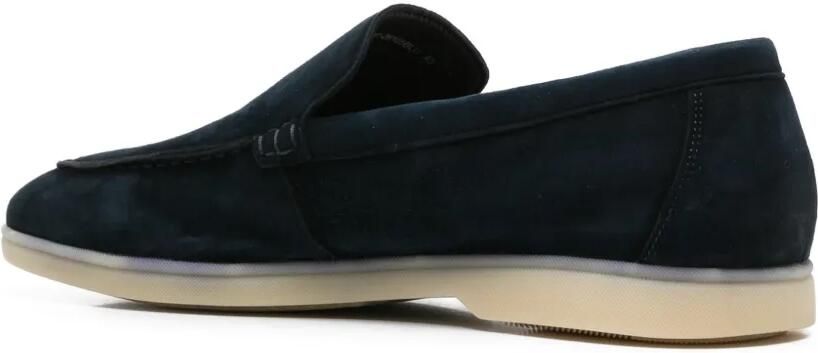 Alberto Gozzi Loafers met ronde neus Blauw - Foto 3